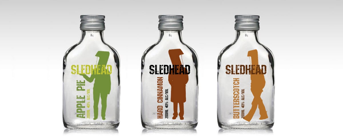 SLEDHEAD bottles